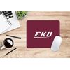 Mouse Pad, Fabric, Eastern Kentucky University Standard/Floral White