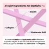 numbuzin No. 2 Moisturizing 65% Collagen Sheet Mask, Pack of 4