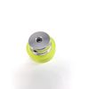 2PCS Industrial Encoder Meter Measuring Roller Rubber Wheel Wear-Resistant Polyurethane Synchronizer Wheel for Rotary Encoder (Perimeter 100mm(Hole Diameter 6mm))