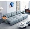 Uwenkjie Pine Wood Rotating Armrest Tray - Foldable Rectangular Sofa Armrest Table, Clamped On, Burnt Color