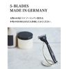 Schick Quattro 5 Titanium Holder with Blade + 1 Replacement Blade 5 Blade Razor Shaving German Replacement Blade