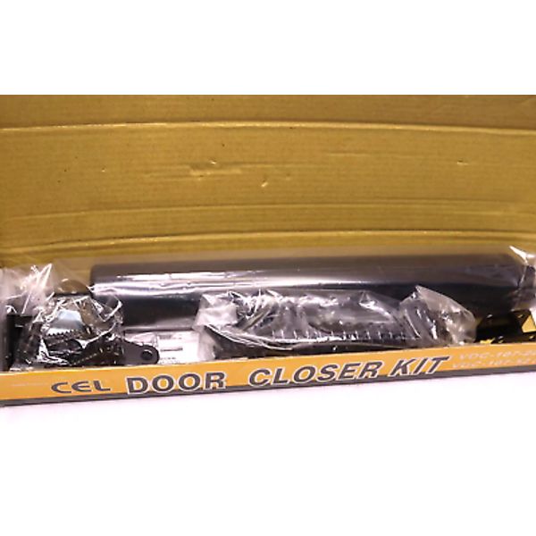 2-Pk Storm Door Closer Kit Black VDC-107-22