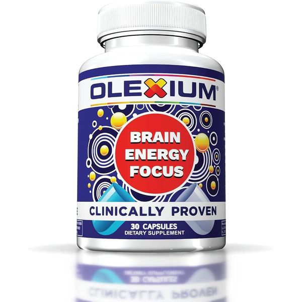 OLEXIUM Brain Energy Focus 30 Capsules Dietary Supplement Exp 01/25 New Sealed