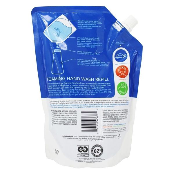 Method Foaming Hand Wash 28 Oz Sea Minerals