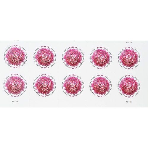 USPS Global International Mail Forever Postage Stamps (2 Sheets of 10)