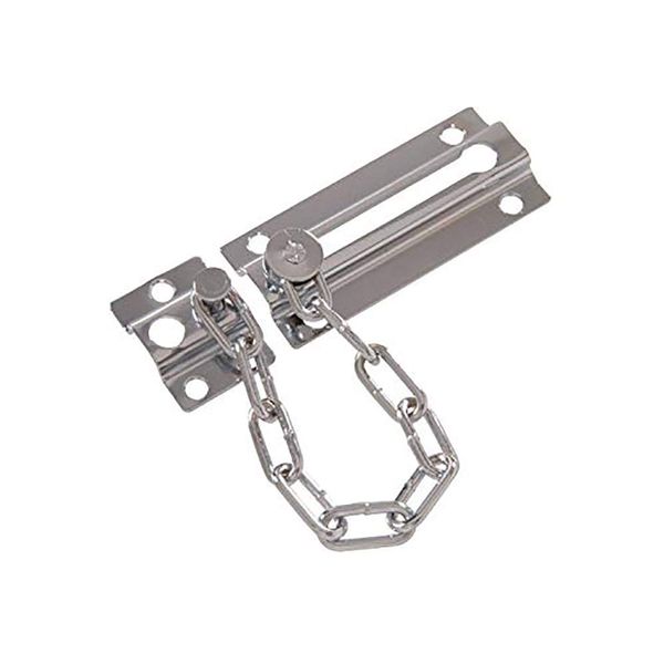 Yale Essentials High Quality Front Door Chain, Door Limiters, Door Restrictors, For Safer Caller ID, Complete Home Security, Comes with Easy Fitting Instructions (Chrome)