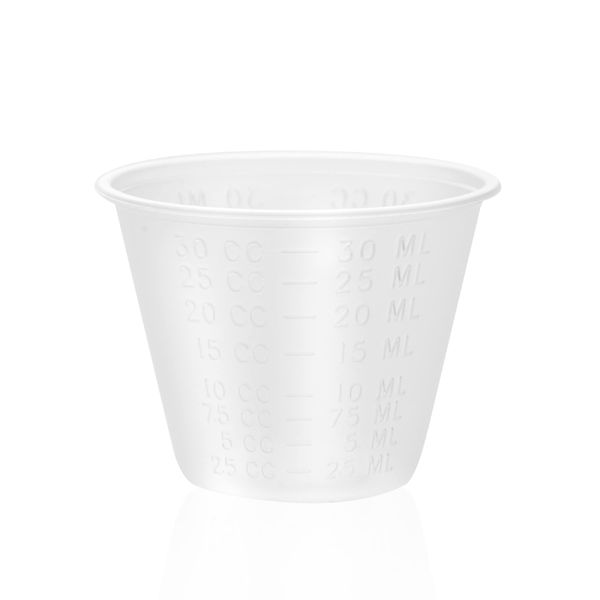 Dealmed Medicine Cups – 100 Medicine Measuring Cups, Graduated, 1oz Disposable Plastic Medicine Cups, Ideal for Doctor's Offices, School Nurse's, Hospitals, at Home and More