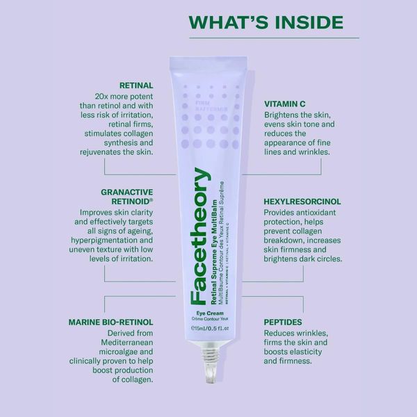Retinal Supreme Eye MultiBalm with Retinal, Granactive Retinoid and Vitamin C