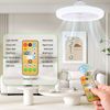 Fan For E27 Socket Light With Remote, Ceiling Fan Adjustable Smart LED Fan