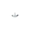 Deltana HPA69U26 Hinge Pin Stop, Hinge Mounted, Adjustable in Polished Chrome