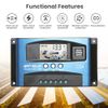 SUNYIMA 40A MPPT Solar Charge Controller with LCD Display Dual USB Multiple Load Control Modes,New Mppt Technical Maximum Charging Current (40A)