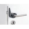 WENKO Multi-STOP® Door Stop and Window Stopper Anthracite - Clamp Protection, Plastic (TPR), 11.8 x 7.7 x 2.5 cm, Anthracite