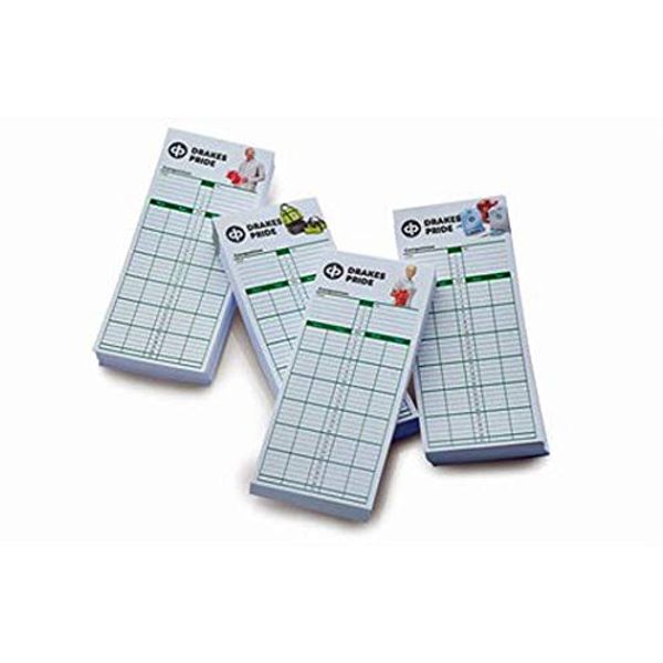Drakes Pride Scorecards Pack of 100