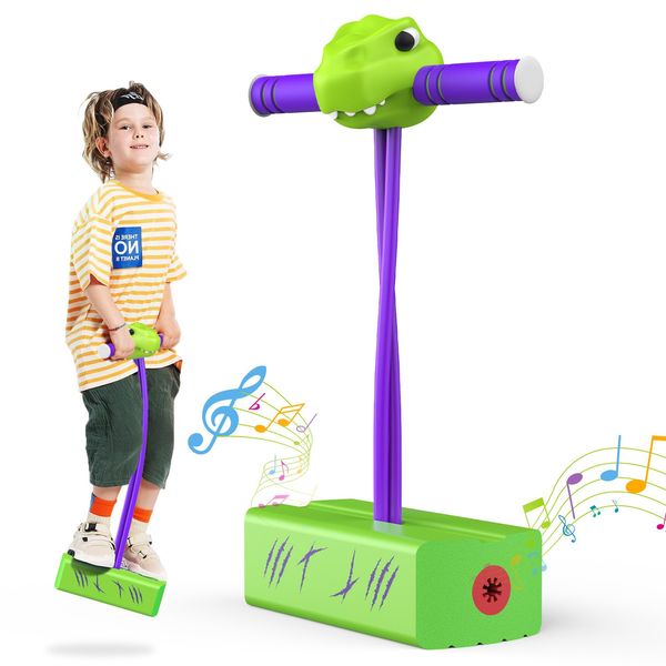 Pogo Stick for Boys Kids, Toys for 3 5 6 8 9 Year Olds Boys Girls Gifts for 3-12 Year Old Boys Girls Age 3-12 Outdoor Toys for Boys 3-12 Year Olds Xmas Gifts for Kids Sensory Toys for Autism