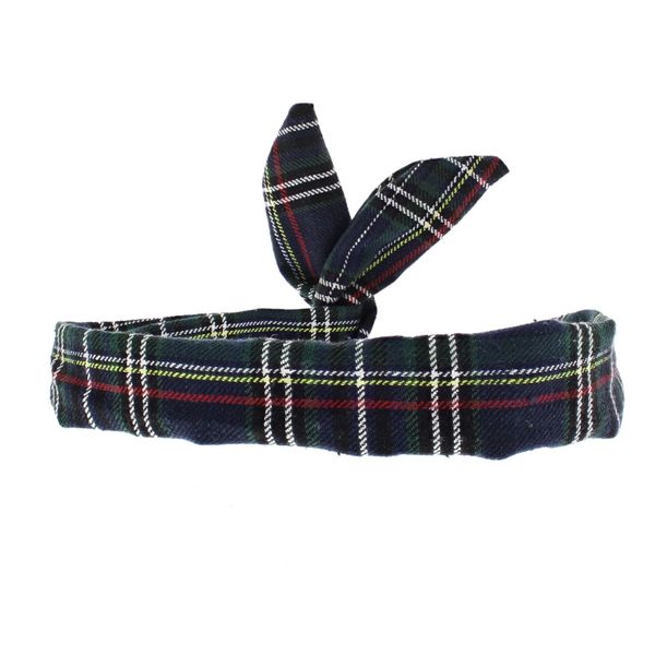 Zac's Alter Ego Tartan Print Wire Headband