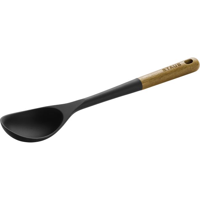 Staub 40503-107 Silicone Serving Spoon Spatula, Ladle