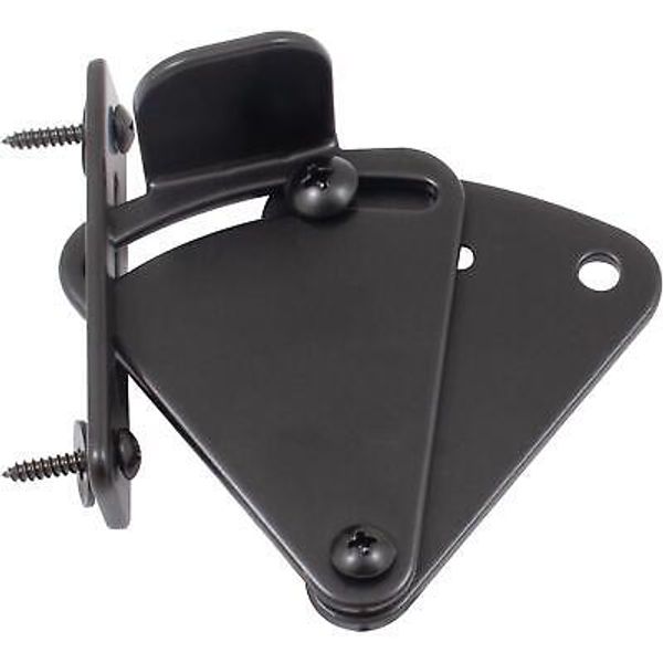 Sliding Door Latch, Matte Black by Stone Harbor Hardware