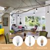 7 PCS E27 Lamp Holder Vintage E27 Bulb Holder External Thread E27 Light Socket Holder DIY Pendant Light Fitting Socket Suitable For Edison Bulbs Black Rated 4A 250V