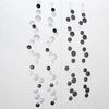 Capiz Garland, Set of 4, 2 x Light + 2 x Dark, Length: 180 cm