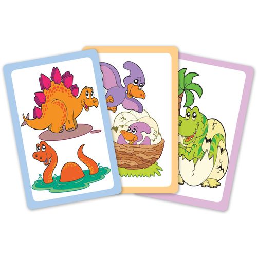 Cheatwell Games Snap + Pairs Dinosaurs - Card Game - Classic Fun Game Of Snap With A Pairs Memory Game - For Ages 4 And Over