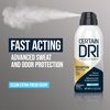 Certain Dri Prescription Strength Clinical Antiperspirant Deodorant Dry Spray for Men and Women, Fast Acting Protection from Excessive Sweating, 4.2 oz, 3 Pack