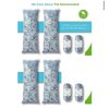 Xtreme Comforts 5lbs Bean Bag Filler Memory Foam - Pillow Stuffing Material