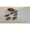 Mad Max, Gaslands, Skull Front Rams 6 items 3d printed. 1/64 scale.
