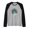 Chicken Lover Vintage Distressed Poultry Farm Raglan Baseball Tee