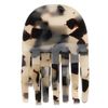 France Luxe Double Tooth Claw Clip - Ivory Tokyo