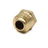 sourcing map 2pcs M16 x 1.5 Thread Brass Straight Grease Nipple Fitting for Car
