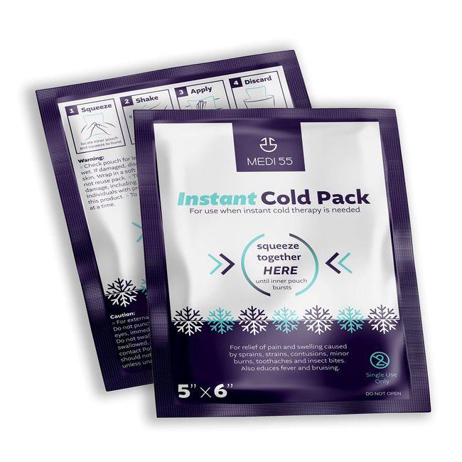 Instant Cold Packs 6 x 8 (24/cs) : E-FirstaidSupplies