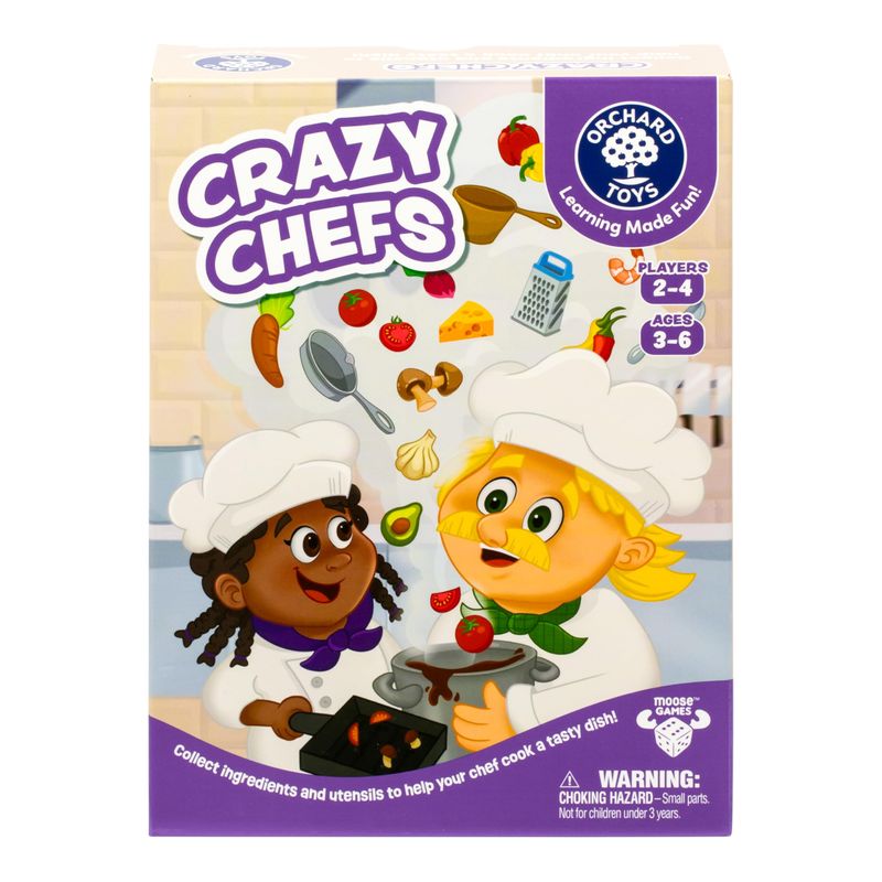 ORCHARD TOYS Crazy Chefs Game - New Art, Help The Crazy Chefs Gather ...