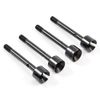 FTX OUTBACK ALUMINIUM WHEEL AXLE EXTRA LONG +5MM (4)