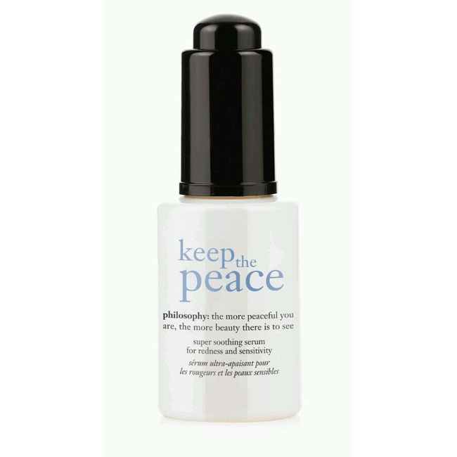 NEW Philosophy KEEP THE PEACE Super Soothing Serum Redness Sensitivity 0.9 OZ