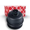 febi bilstein 108349 Oil Filter Cap, blue|black