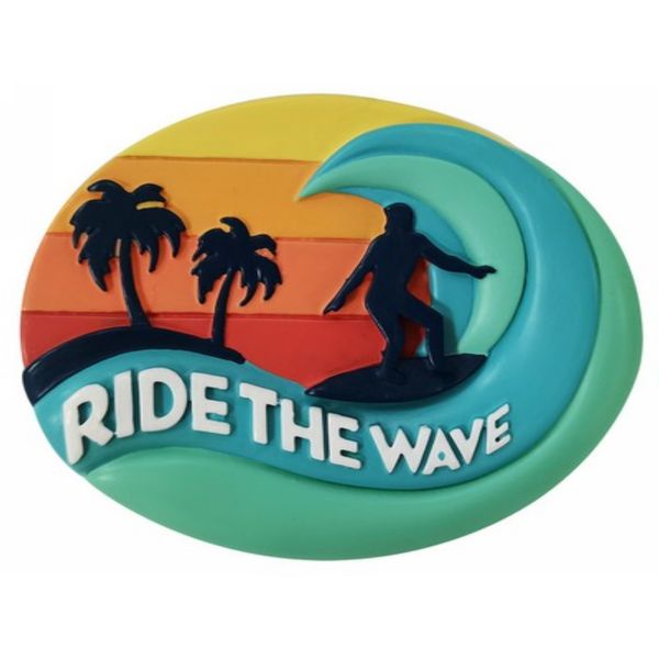Ride The Wave Personalized Ornament