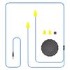 Plugfones Guardian Noise Suppressing Headphones (Blue/yellow)
