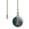 GRAPHICS & MORE Christmas Candle Ceiling Fan and Light Pull Chain