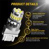3157 LED Backup Reverse Light Bulbs White for Chevy Silverado 1500 1999-2013