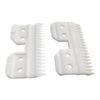 2023 Upgraded Professional Replacement Blade Cutter for Oster Fast Feed, 18 Teeth Ceramic Moving Blade 2pcs