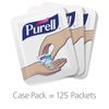 Purell Advanced Hand Sanitizer Gel Singles 125 Count Single Use Packets