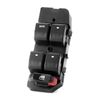 Chevy Impala Power Window Switch Driver Side, Master Window Switch Assembly - Replace 10340140 DS2122 1S12188 D1921E (1-Auto)