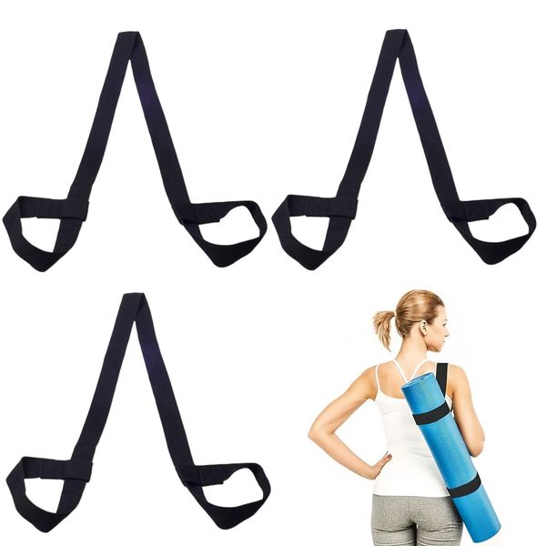 Acpetdr Yoga Matte Riemen Yoga Matte Carry Strap Yoga Matte Strap Carry Mehrzweck-Leichtgewicht Verstellbare Schlaufen für alle Matte Größen und einfach zu bedienen Yoga Matte Sling und Halterung