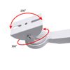 AKNPMHT Security Camera Housing Bracket Mounting Bracket, Outdoor, Rainproof [Iron Steel] Security Camera Housing Wall Mounting Bracket, Pole Mount Bracket, Mounting Bracket