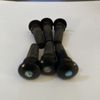 six New solid  Ebony With Abalone Dots Guitar End Pins From CF Martin for strap