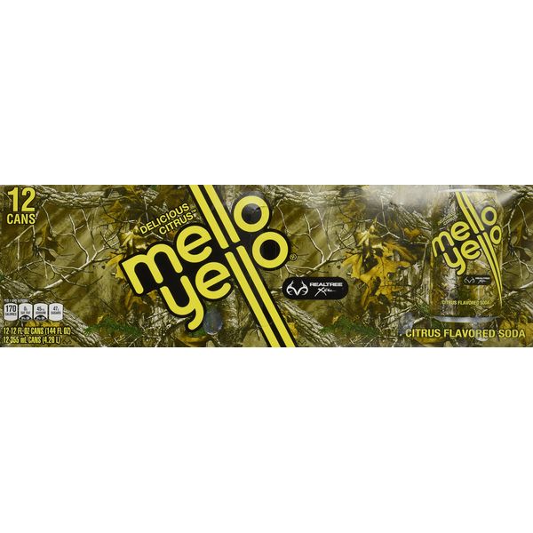 Mello Yello - 12 Fl. Oz.-Cans, 12 Per Box