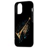 iPhone 12/12 Pro Trombone Trombonist Musical Notes Trombone Player Case