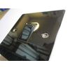 Replacement for Volex 1 Gang Intermediate Lightswitch 10AX Black Interior Blk Nickel Flat Plate