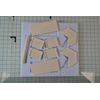 Engine Shed full 7 Mould KIT Slate - For Model Railway Scenery