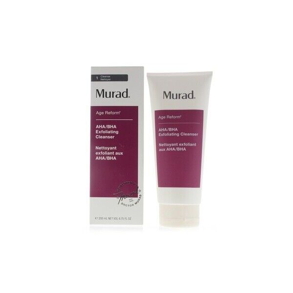 MURAD AGE REFORM AHA/BHA EXFOLIATING CLEANSER 6.75oz/200ml